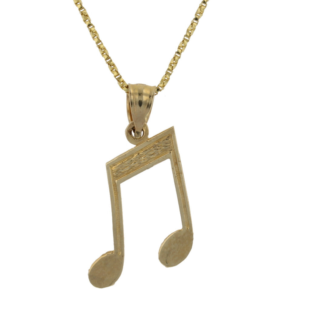 Music note necklace – Ramona Mulvey Jewellery
