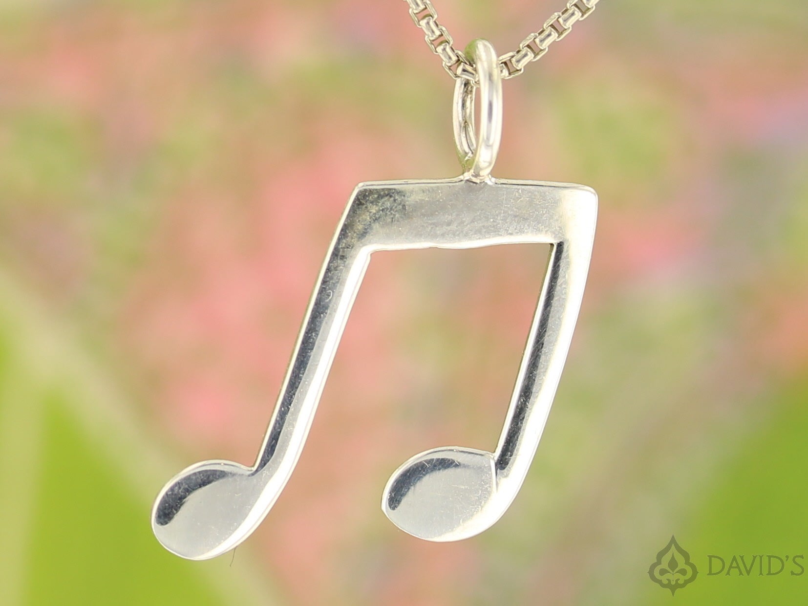 Pendant Silver Musical Notes SPE-331