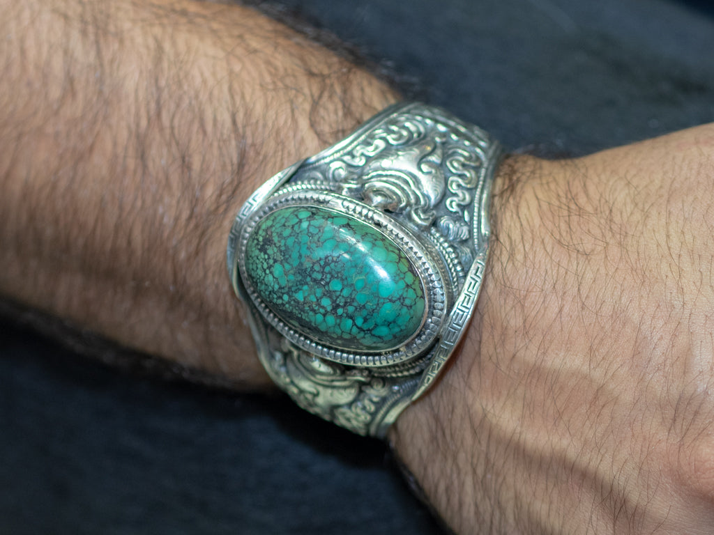 Sterling Silver Turquoise Cuff Bracelet