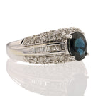 Of center view of the ring