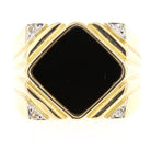 Black & Gold Ring - David's Antiques & Jewelry