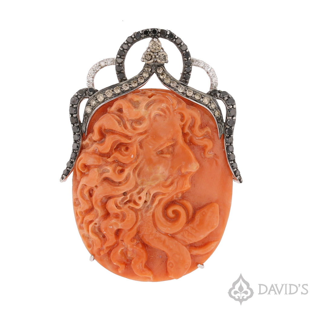 Frontal view of the pendant 