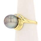 Vintage Pearl Diamond Ring - David's Antiques & Jewelry