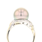 Tahitian Pearl, Diamond Ring - David's Antiques & Jewelry