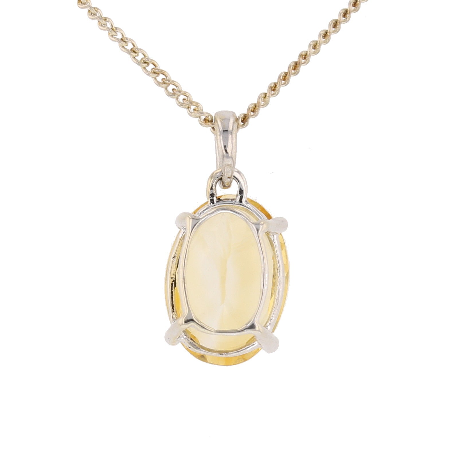 Citrine Pendant - David's Antiques & Jewelry