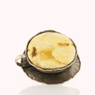 Rotating Amber cup of tea