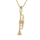 3D Trumpet Pendant - David's Antiques & Jewelry