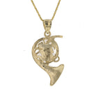 French Horn Pendant - David's Antiques & Jewelry