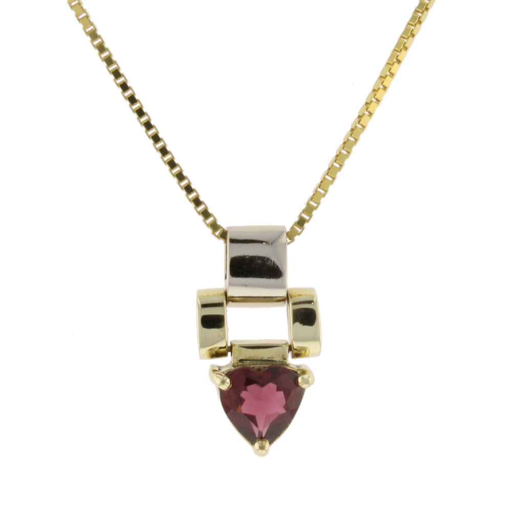 Garnet Pendant - David's Antiques & Jewelry