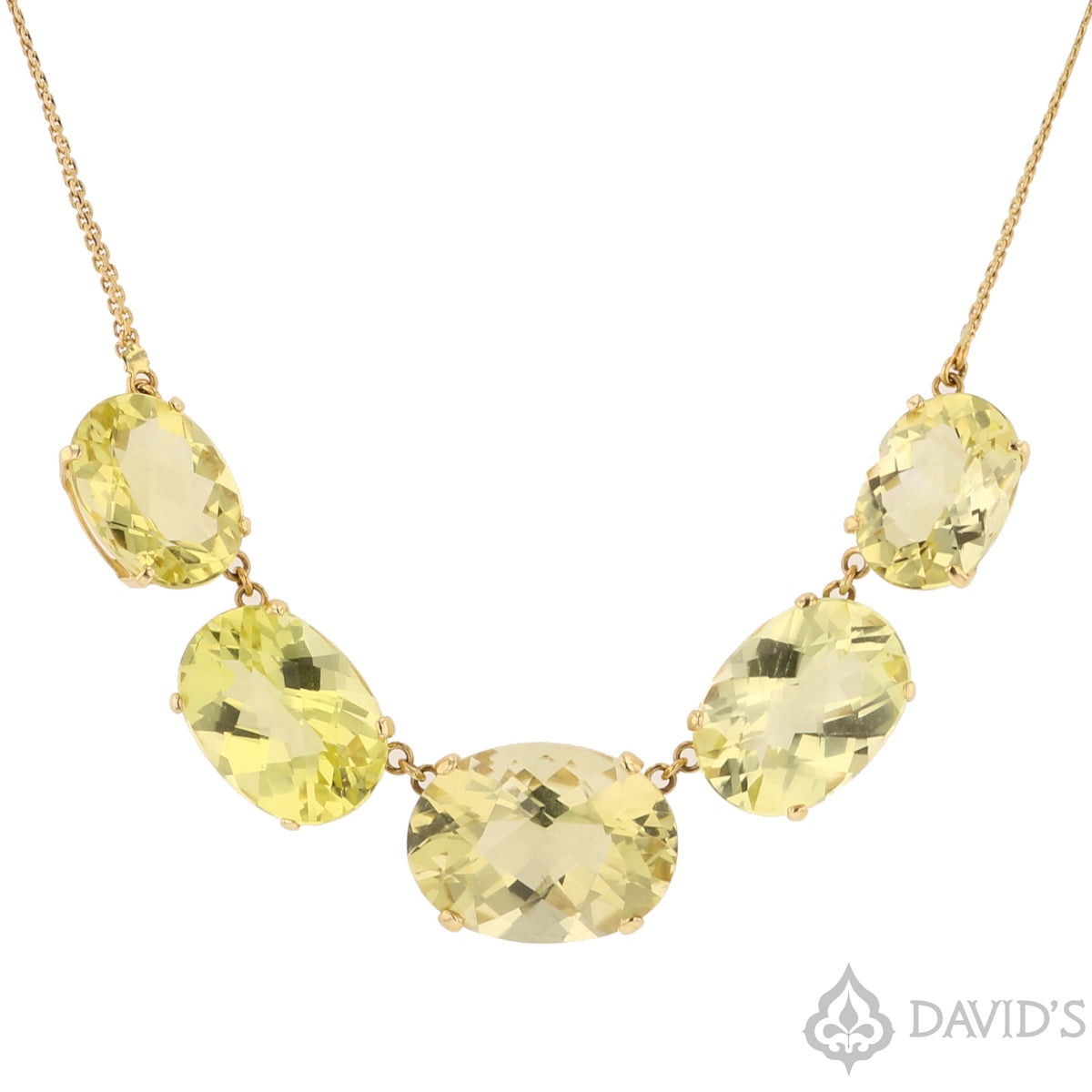 Lemon Citrine Necklace