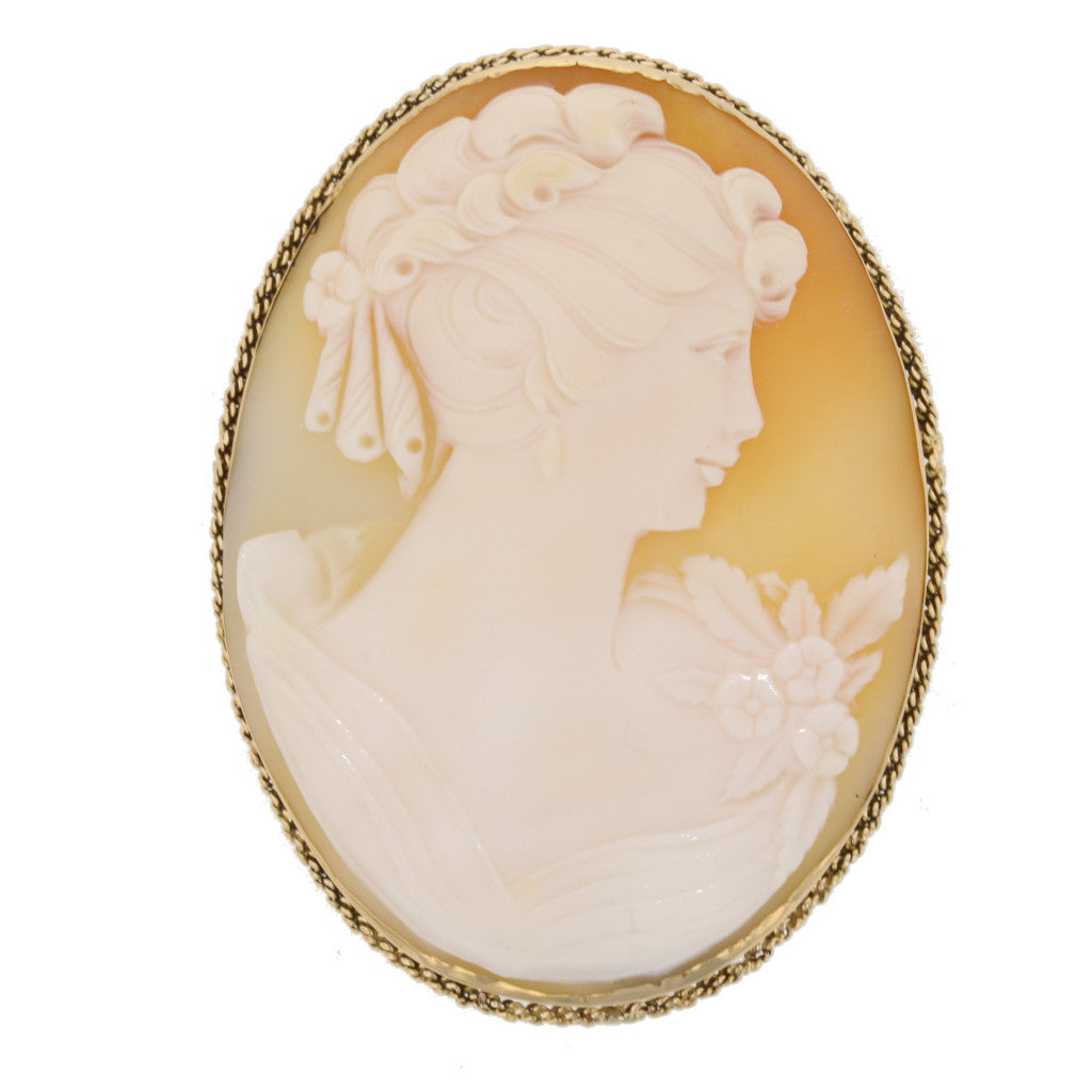 Huge Cameo - David's Antiques & Jewelry