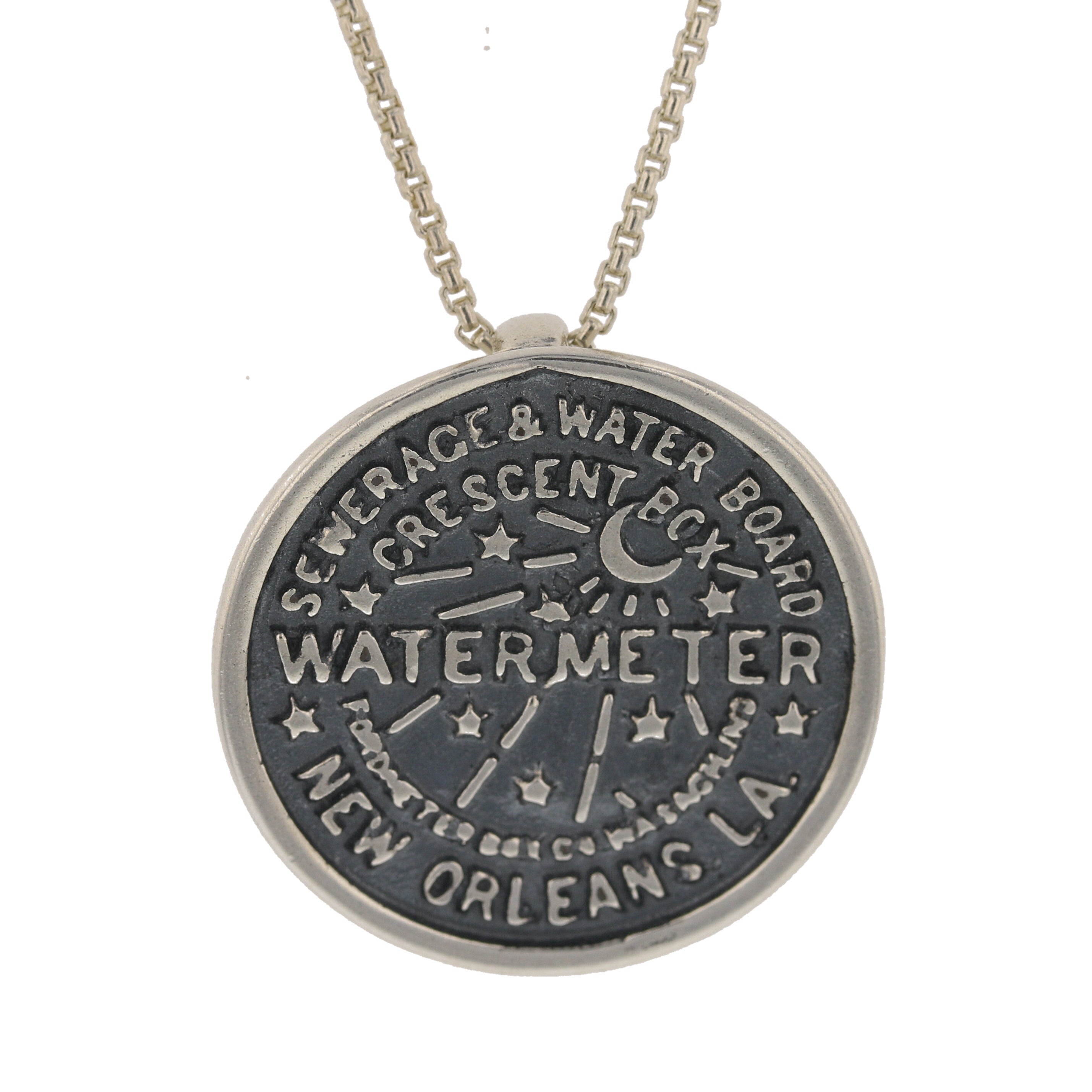 Large Water Meter Pendant - David's Antiques & Jewelry