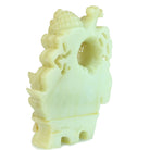 Carved Light Green Yellowish Jade 'Foo Lion - David's Antiques & Jewelry