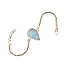 Larimar Pear Shape Bracelet - David's Antiques & Jewelry