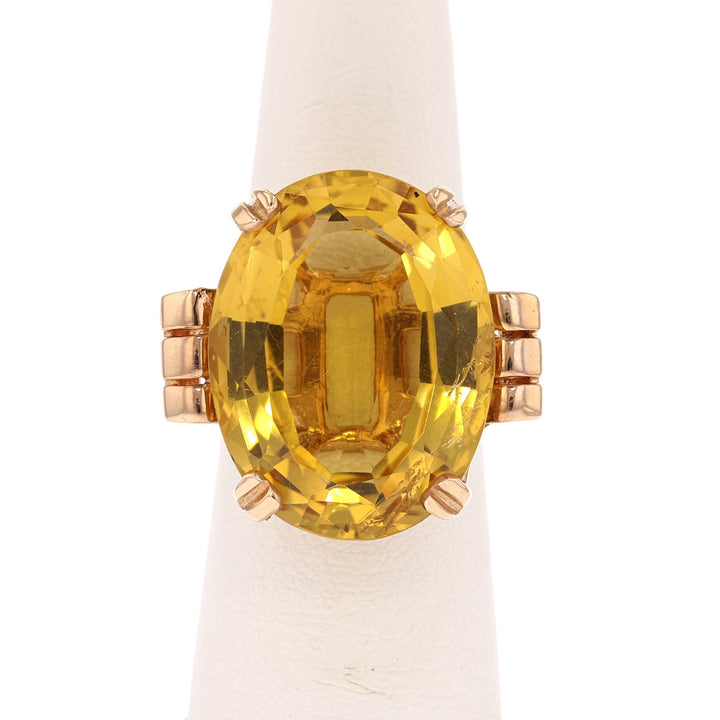 Citrine Ring - David's Antiques & Jewelry