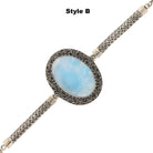 Larimar Bracelet - David's Antiques & Jewelry