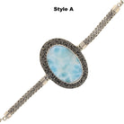 Larimar Bracelet - David's Antiques & Jewelry