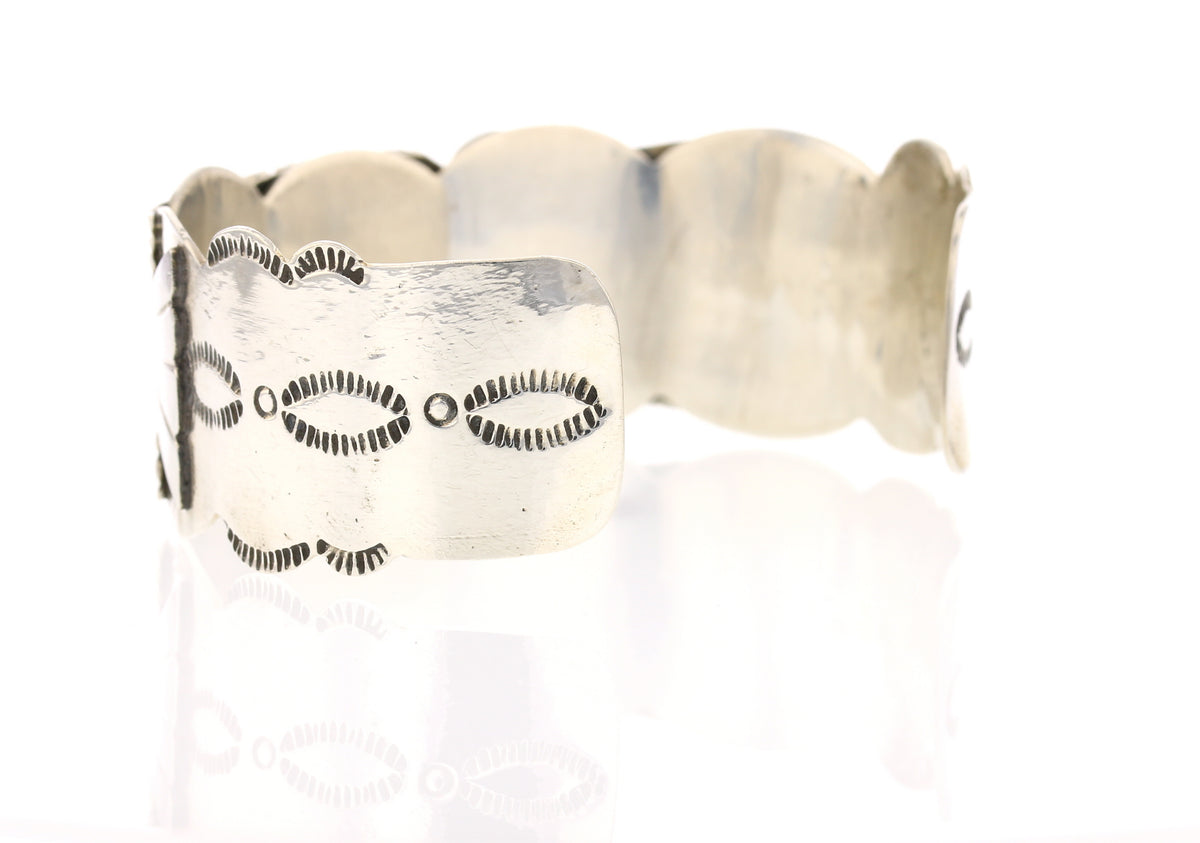 Larimar Navajo Bird Cuff Bracelet