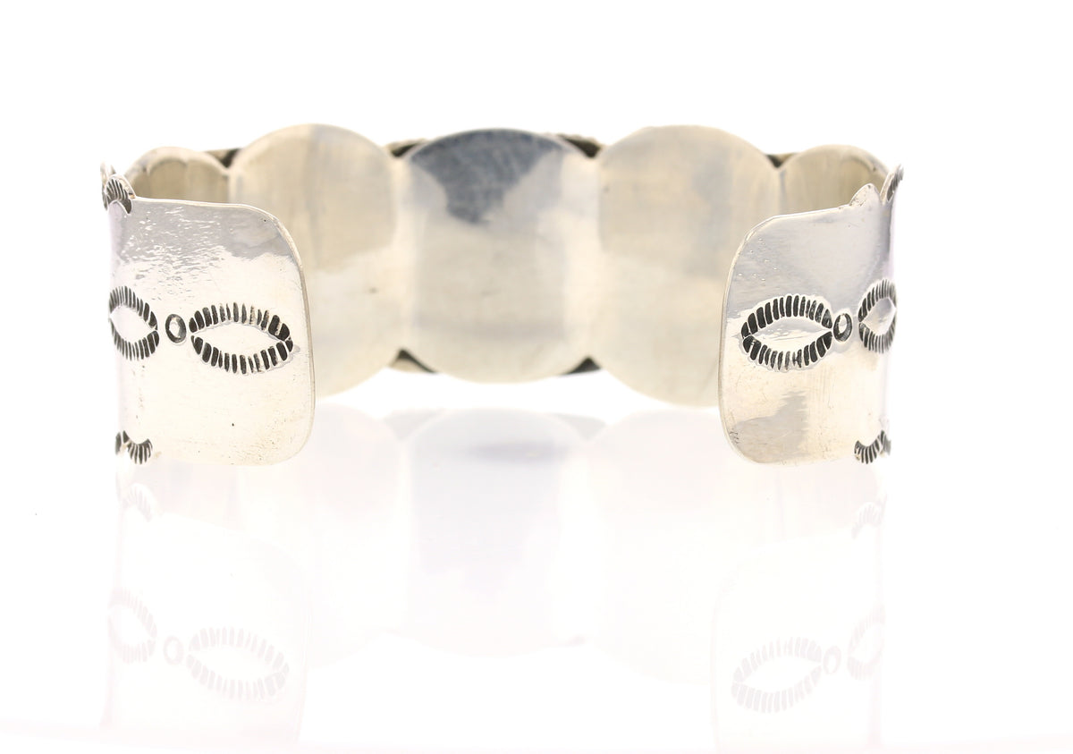 Larimar Navajo Bird Cuff Bracelet