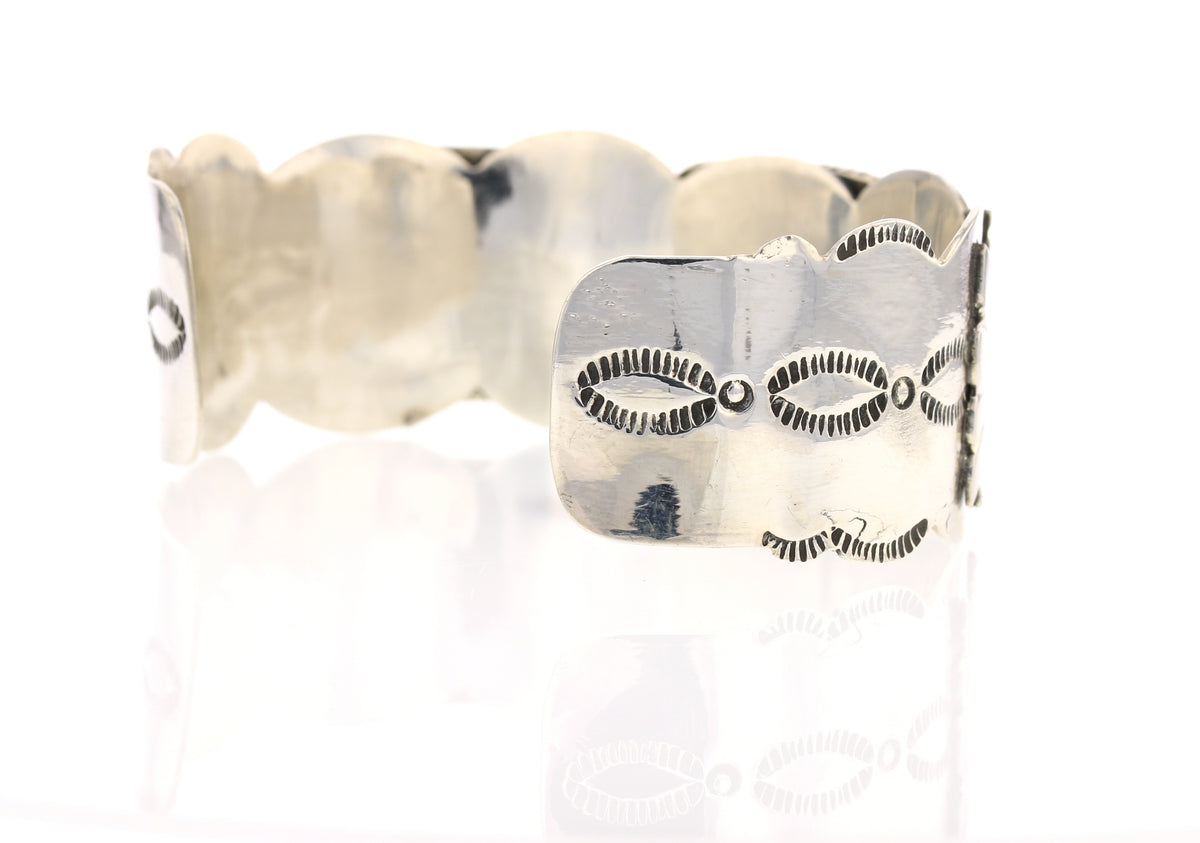 Larimar Navajo Bird Cuff Bracelet