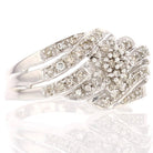 Cluster Diamond Bridal Ring - David's Antiques & Jewelry