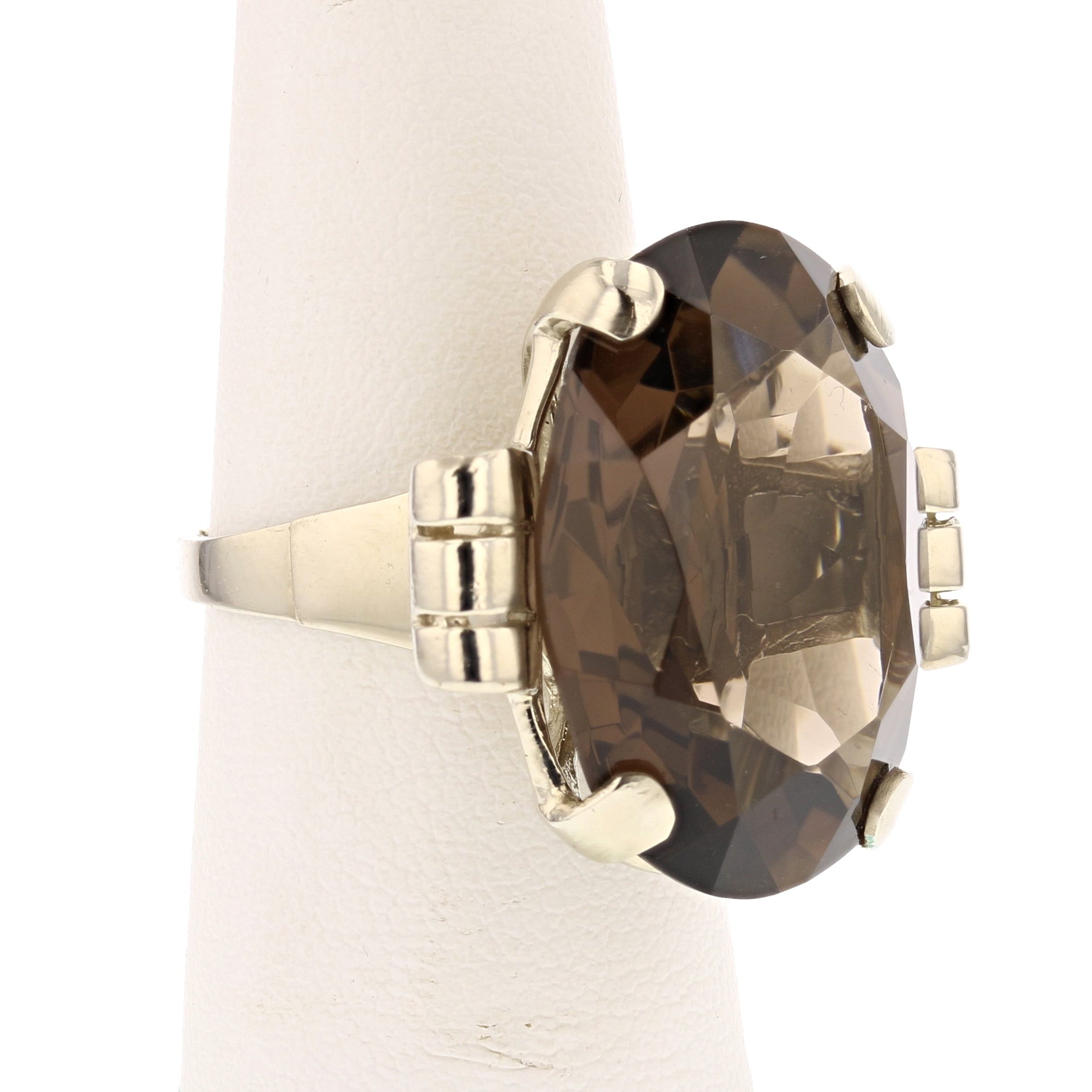 Smokey Topaz Ring - David's Antiques & Jewelry