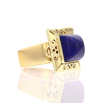 Vintage Lapis Lazuli Ring - David's Antiques & Jewelry