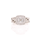 1 Carat Cushion Cut Diamond Ring - David's Antiques & Jewelry