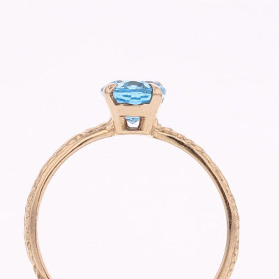 Blue Topaz Ring - David's Antiques & Jewelry