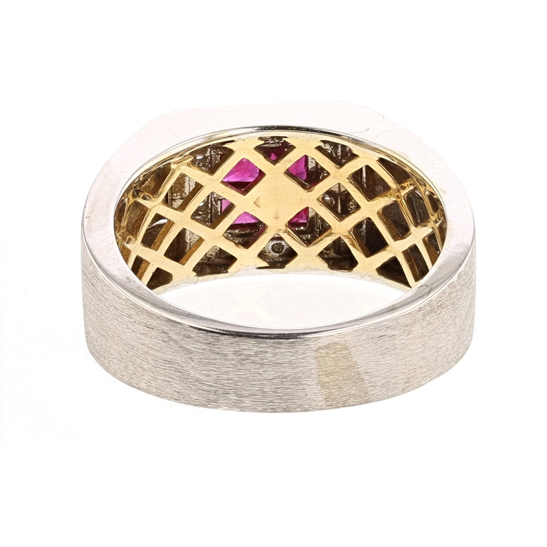 View of the underside of the ring