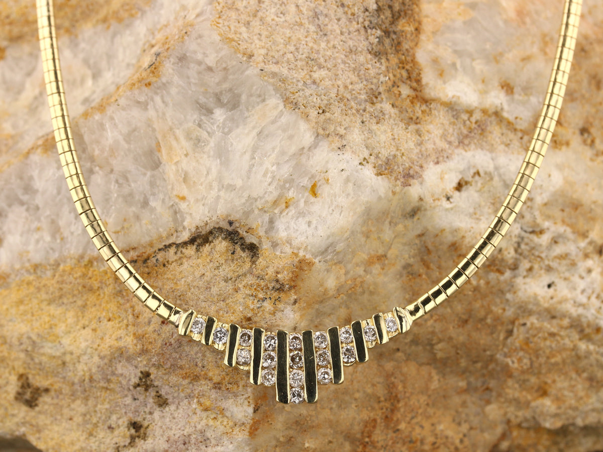 Diamond Gold Necklace