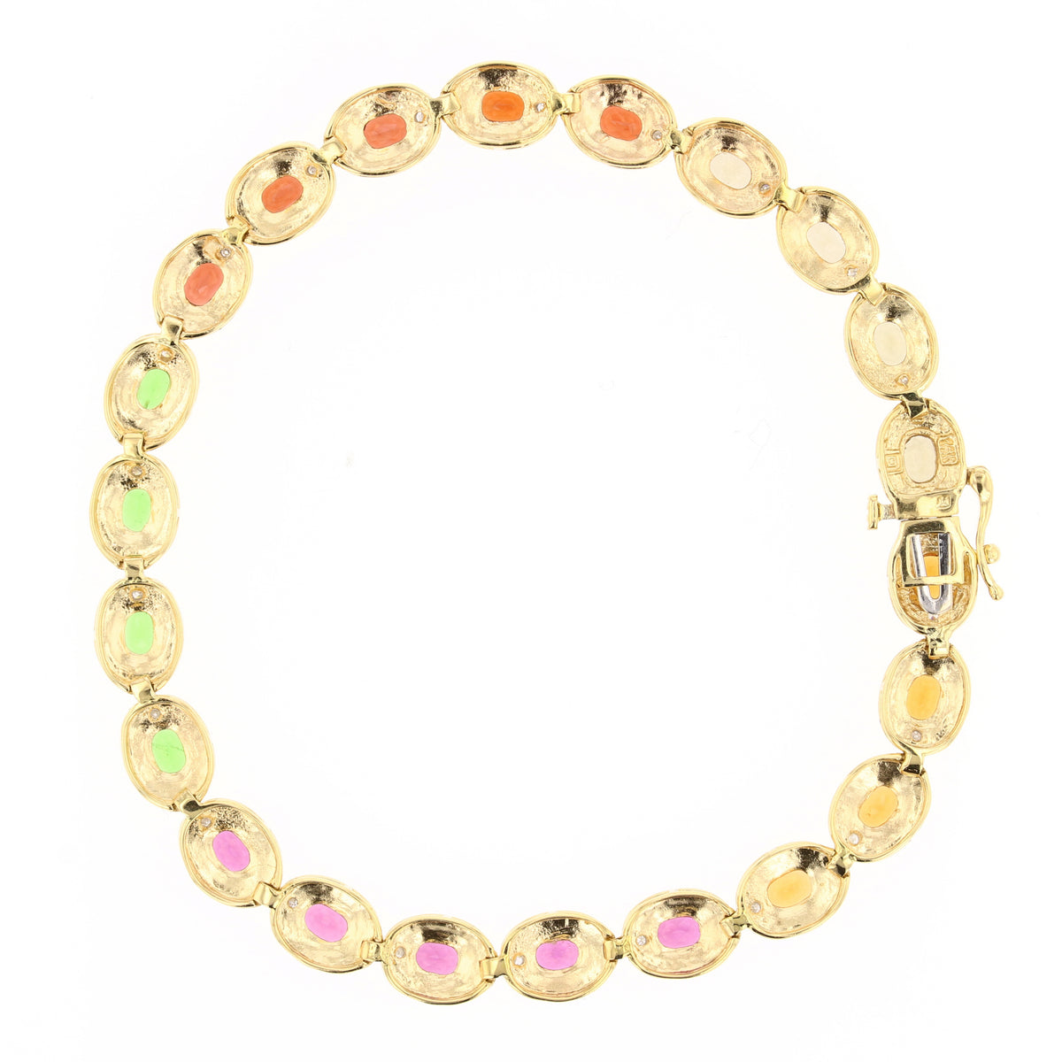 Multi Color Garnet Bracelet