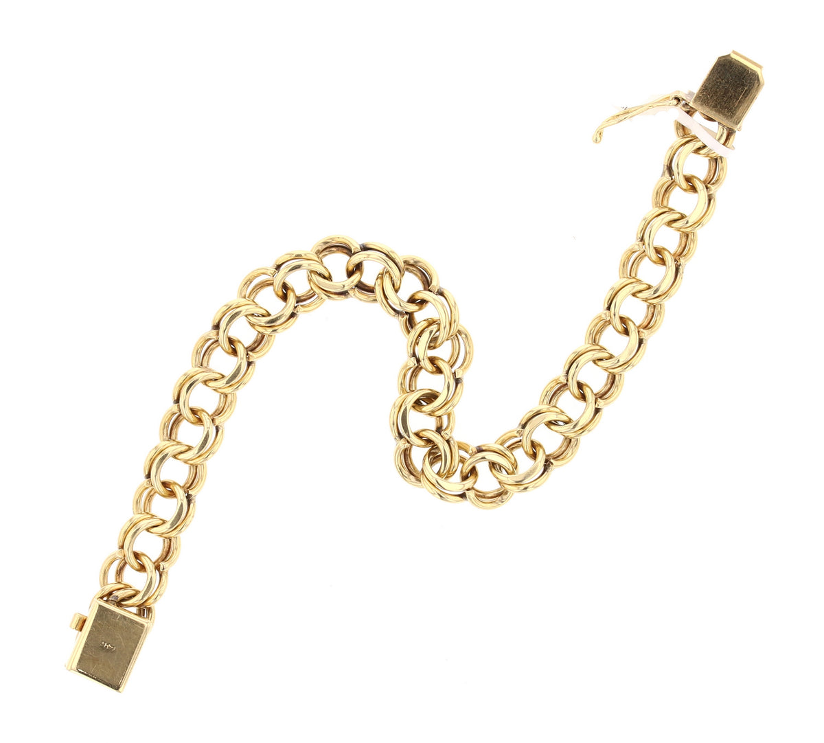 Yellow Gold Charm Bracelet 889082