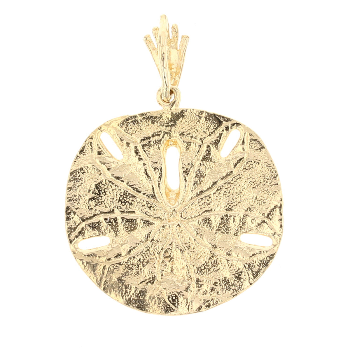 Sand Dollar Gold Pendant