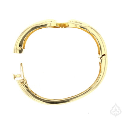 Versatile Diamond Gold Cuff Bracelet