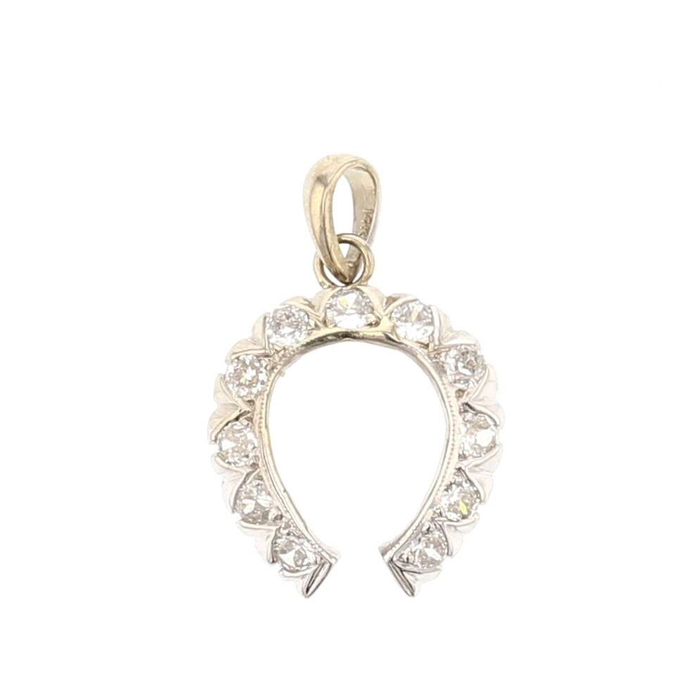 Horse Shoe Diamond Pendant   889246