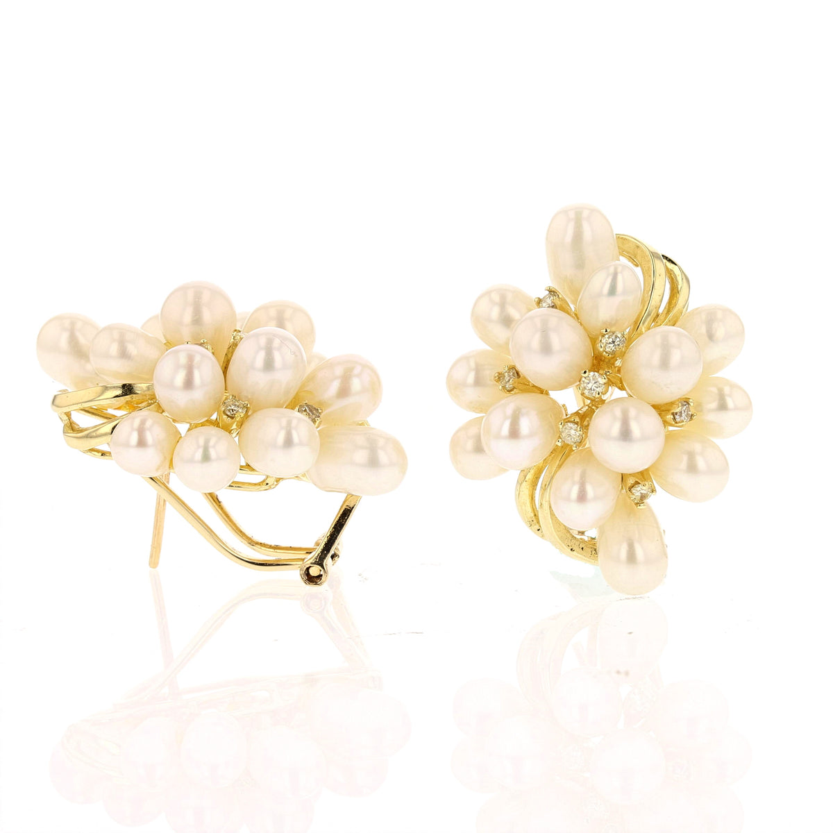 FWP, Diamond Gold Earrings   889304
