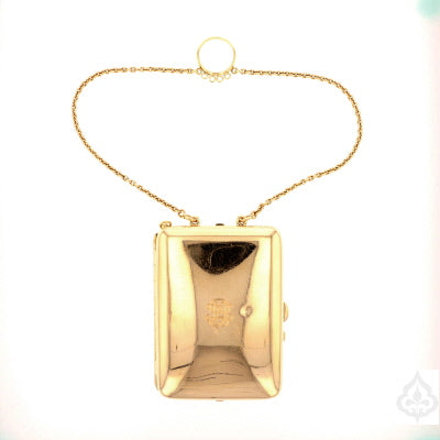 Antique Gold Compact Wallet