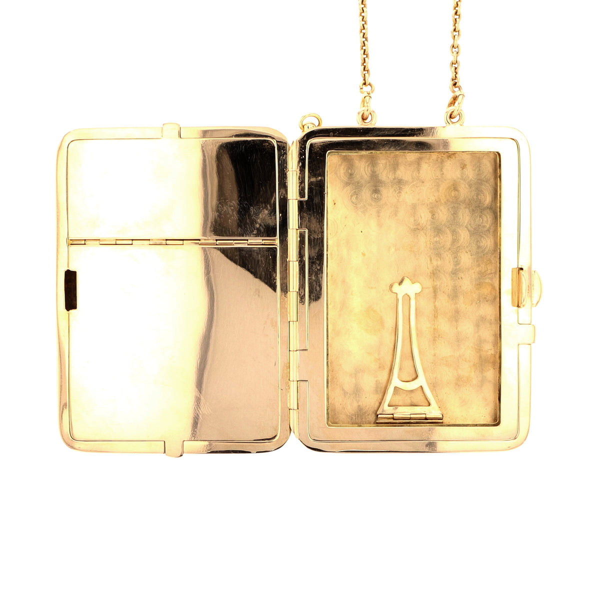 Antique Gold Compact Wallet