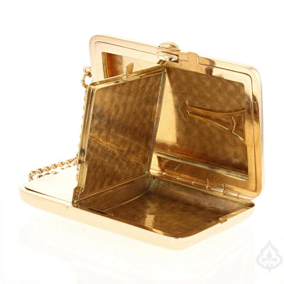 Antique Gold Compact Wallet