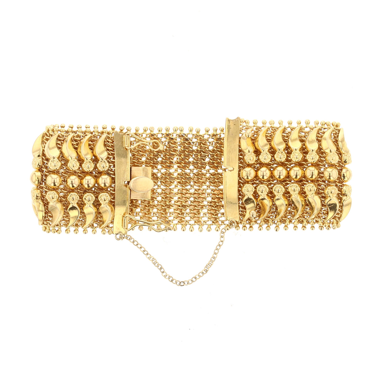 Handmade Vintage Gold Bracelet