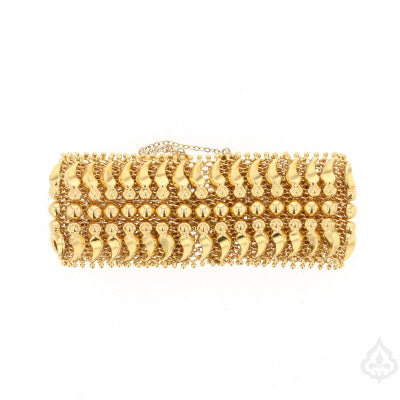 Handmade Vintage Gold Bracelet