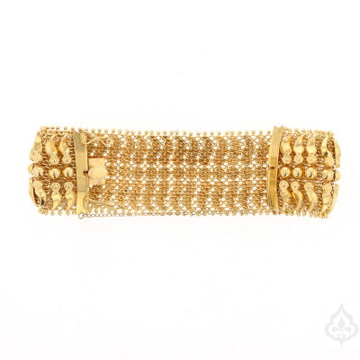 Handmade Vintage Gold Bracelet