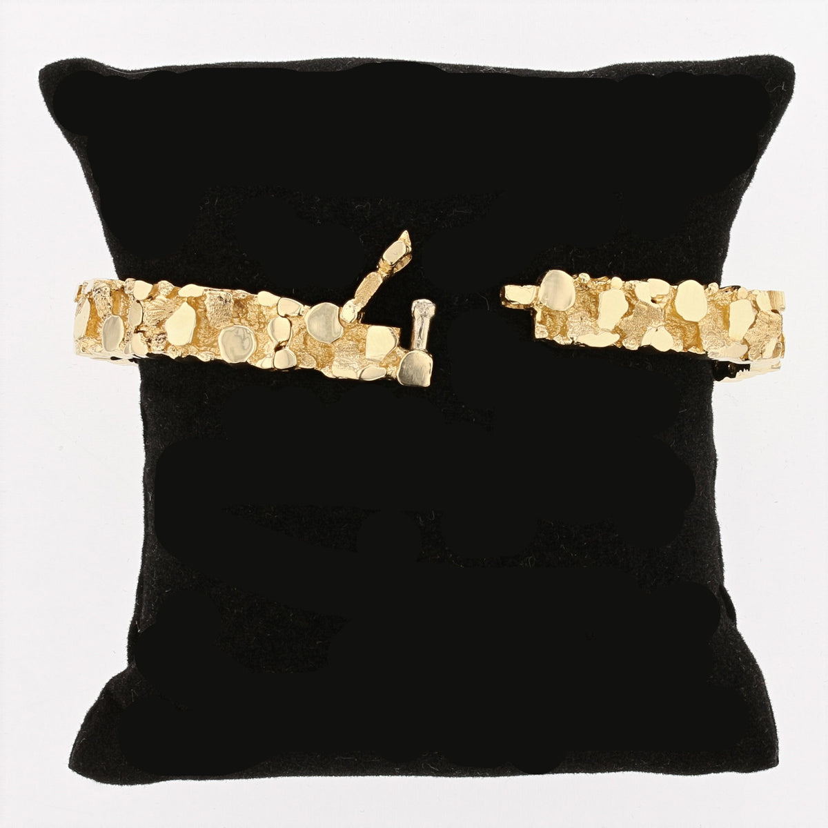 7.5" Gold Nugget Bracelet