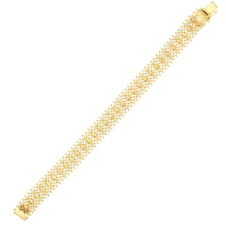 Gold Bracelet Detailed Chain 889754