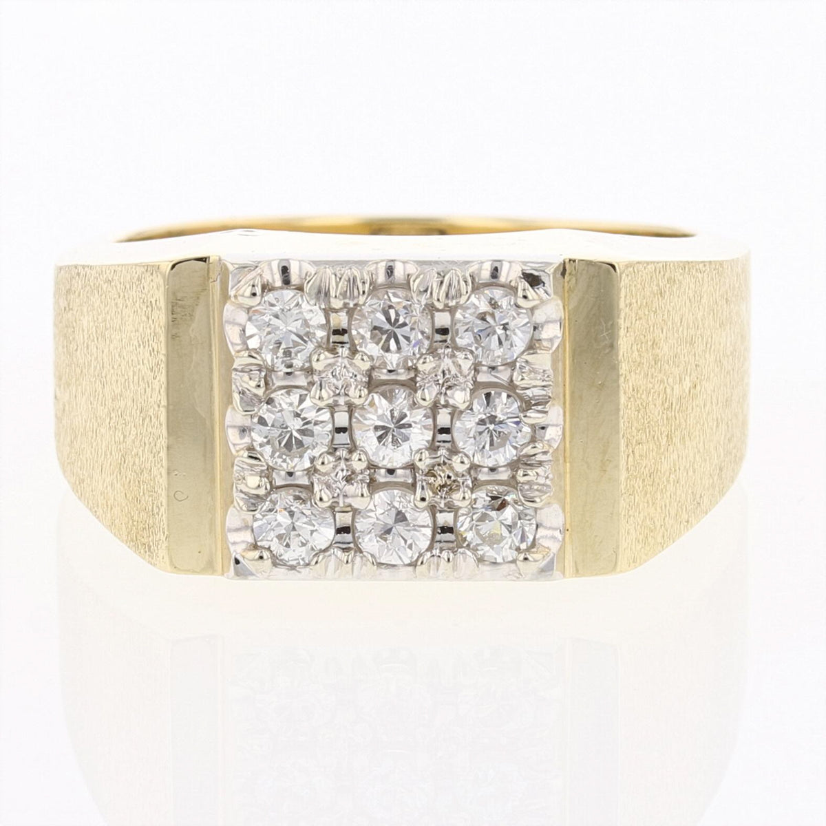 multi Diamonds Gold Ring