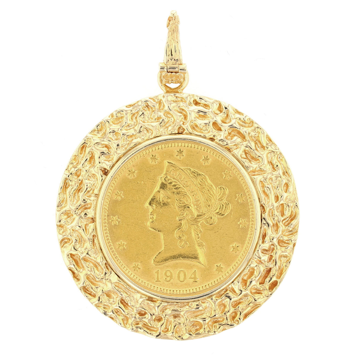 1994 $10 Gold Liberty Coin Pendant