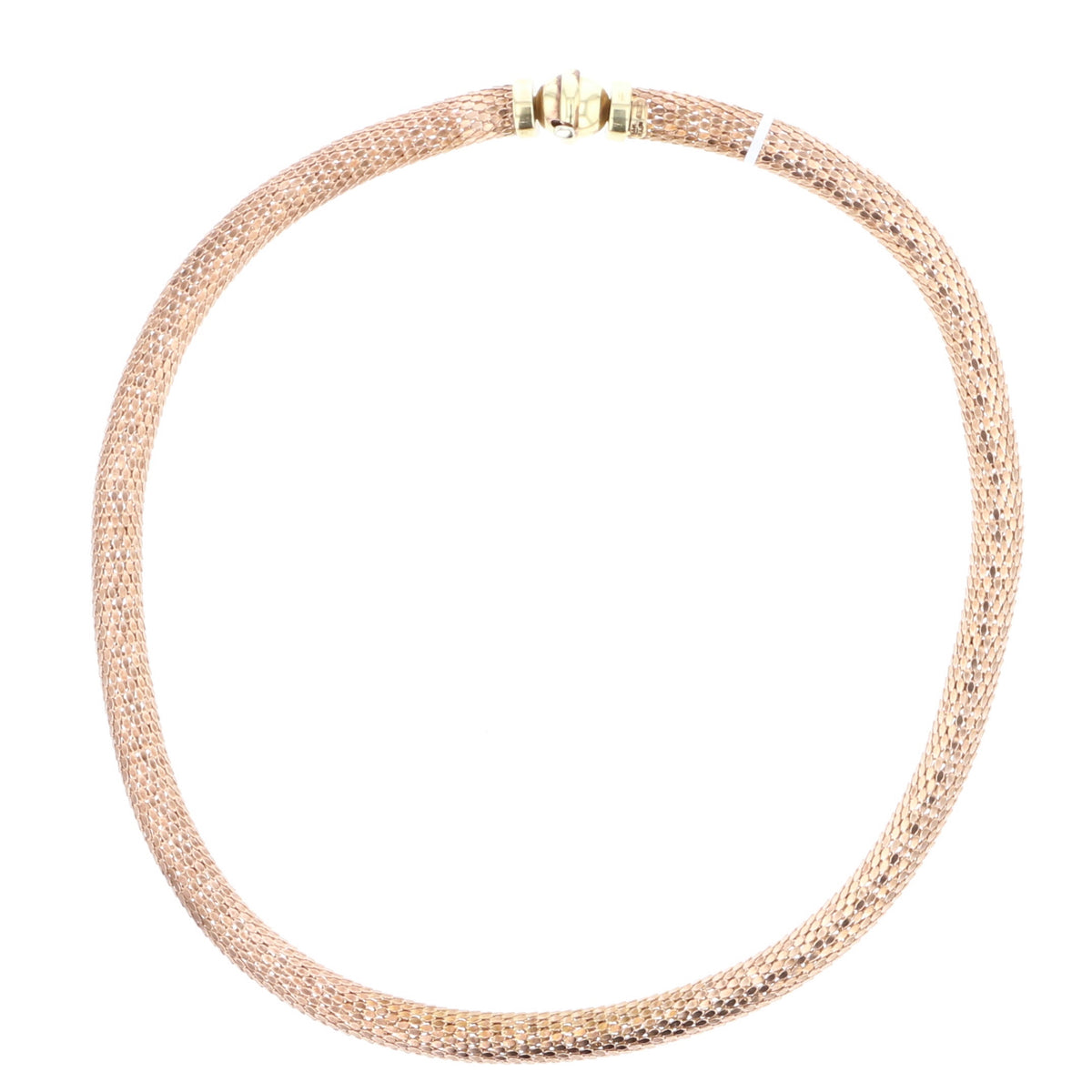 18" Rose Gold Coil Necklace