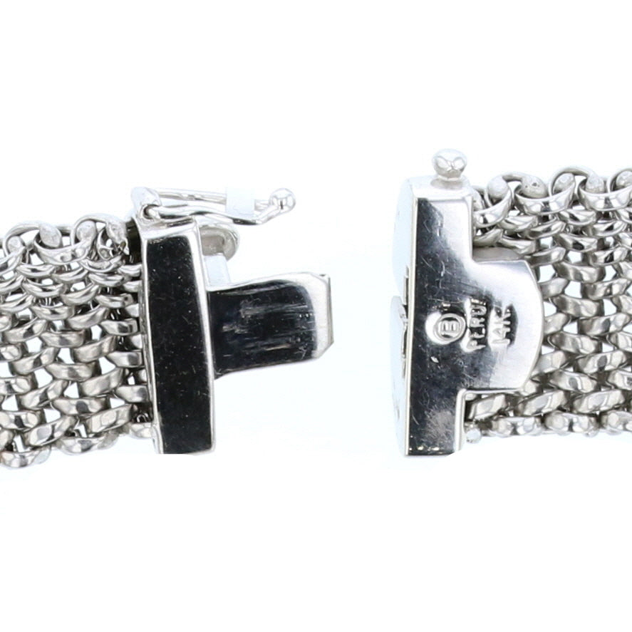 18" 14k White Gold Chain 890828