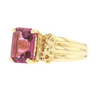 Gold Pink Tourmaline Ring - David's Antiques & Jewelry